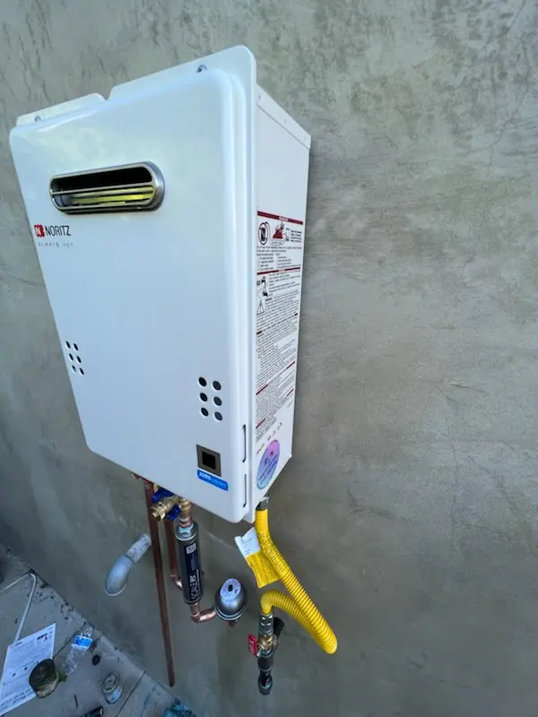 Tankless water heater installation for North Tabor homes